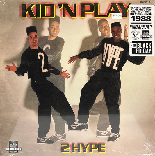 Kid 'N' Play : 2 Hype (LP, Album, RSD, Ltd, RE, Whi)