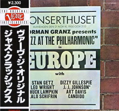 Various : Norman Granz Presents Jazz At The Philharmonic In  Europe (LP, Album, Mono, RE)