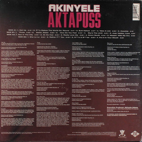 Akinyele : Aktapuss (2xLP, Album)